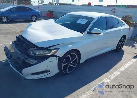 2018 Honda Accord Sport z USA, uszkodzony, nr VIN 1HGCV1F30JA250048